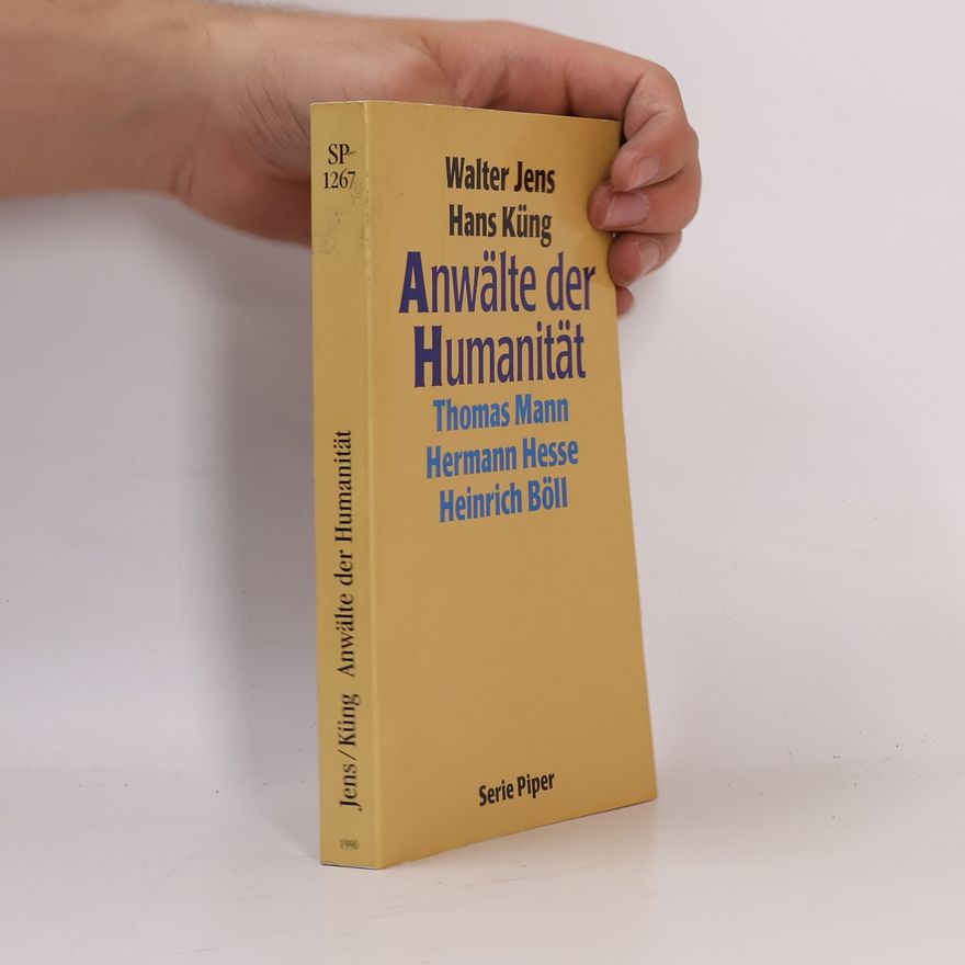 Walter Jens Serie Piper: Anwälte der Humanität