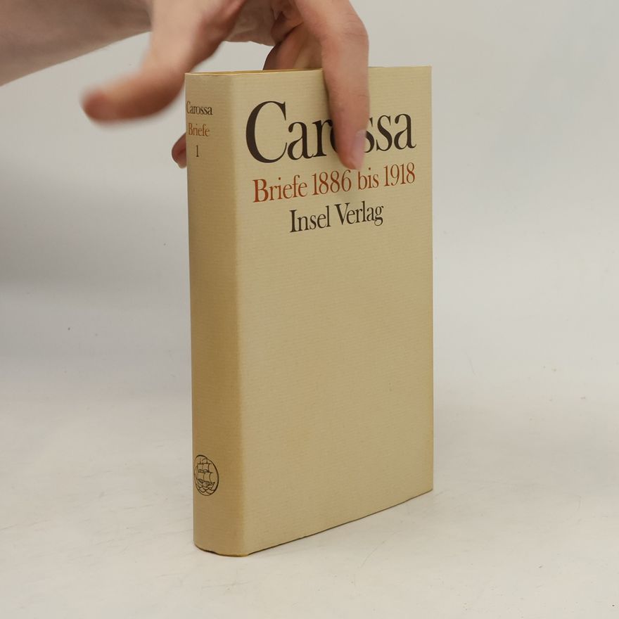 Hans Carossa Briefe 1