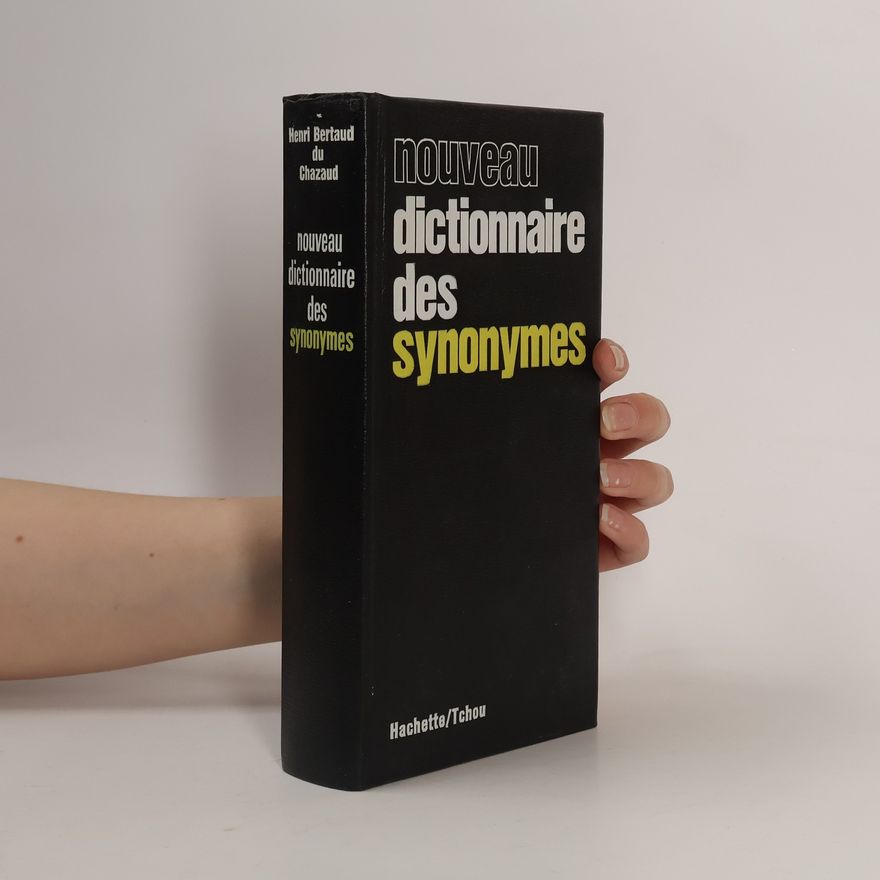 Henri Bertaud Nouveau dictionnaire des synonymes
