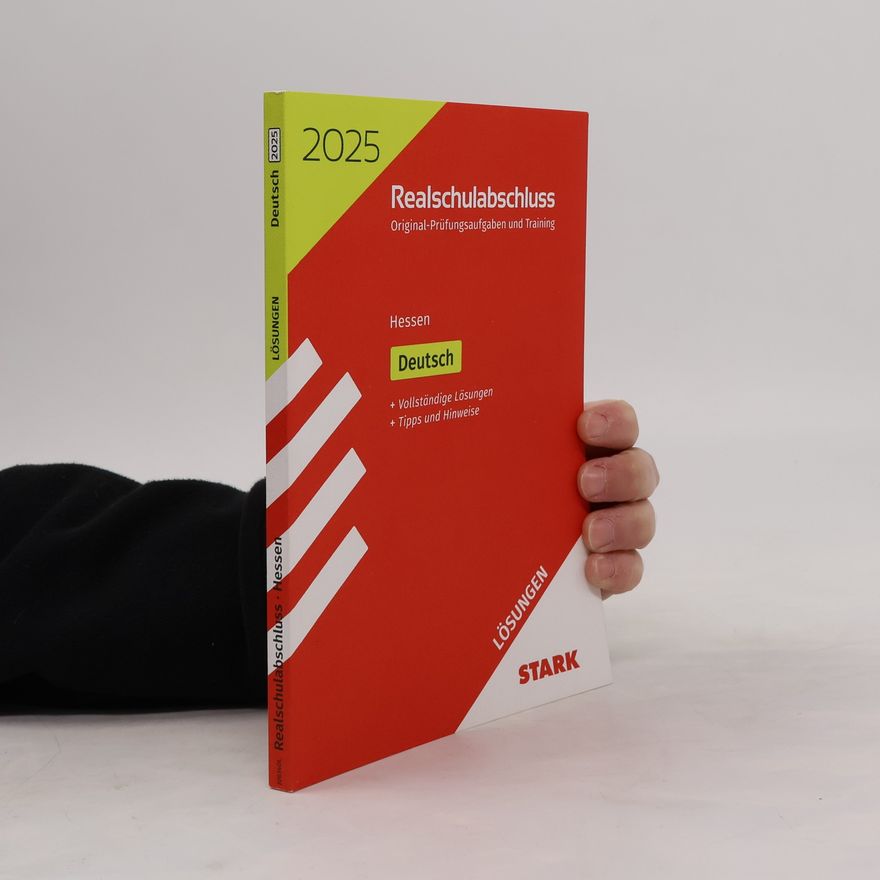Autorenkollektiv STARK Lösungen zu Original-Prüfungen und Training Realschulabschluss 2025 - Deutsch - Hessen