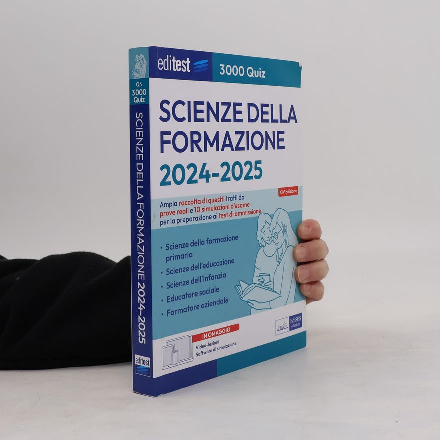 Collectif d'auteurs EdiTest Ammissioni universitarie: Scienze della Formazione 2024-2025