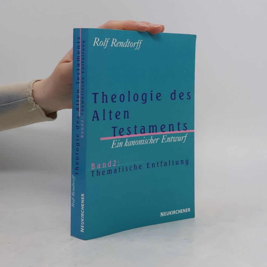Rolf Rendtorff Theologie des Alten Testaments