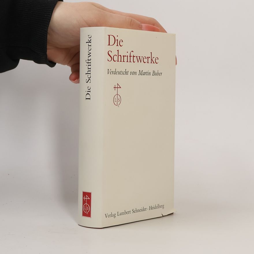Martin Buber Die Schrift
