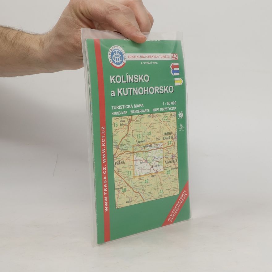 Collectif d'auteurs Kolínsko a Kutnohorsko turistická mapa 1:50 000