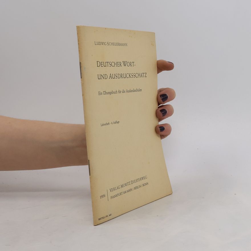 Ludwig Scheuermann Deutscher Wort- und Ausdrucksschatz
