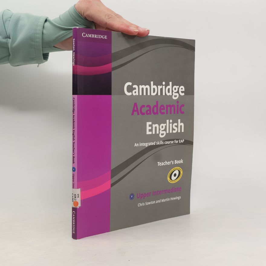 Chris Sowton Cambridge Academic English B2 Upper Intermediate Teacher's Book