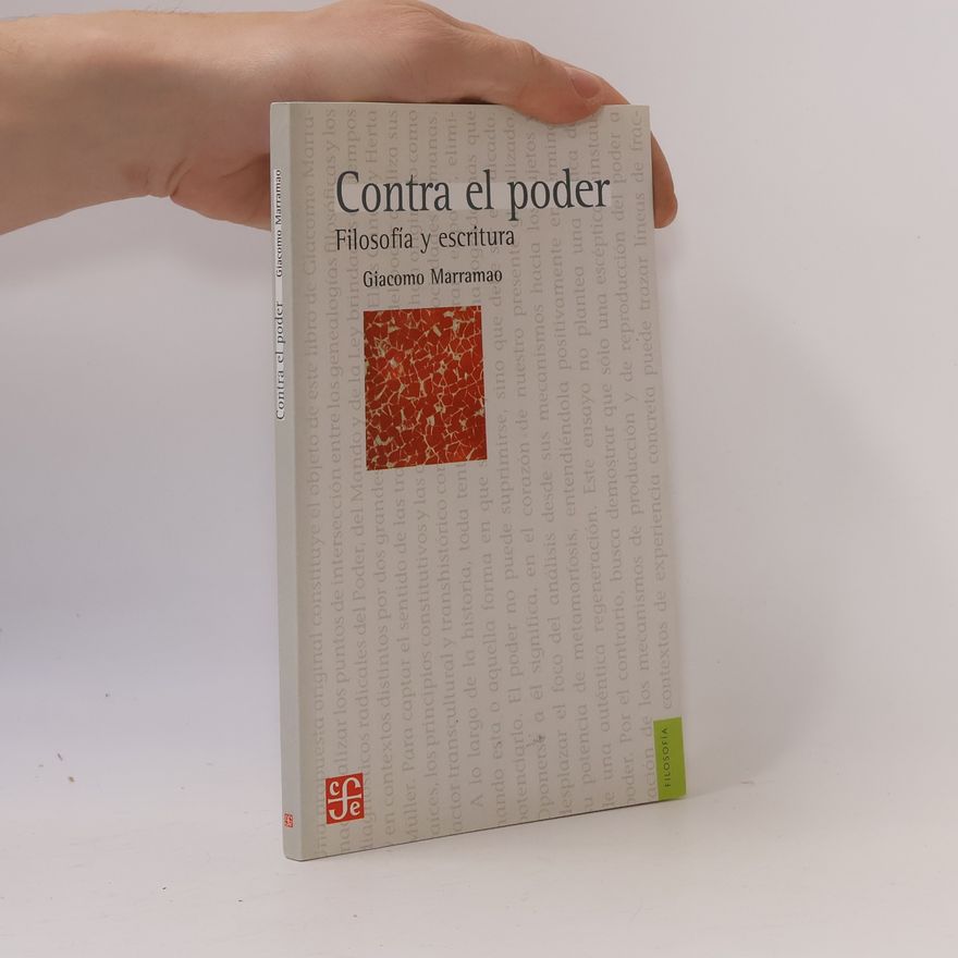 Giacomo Marramao Contra el poder