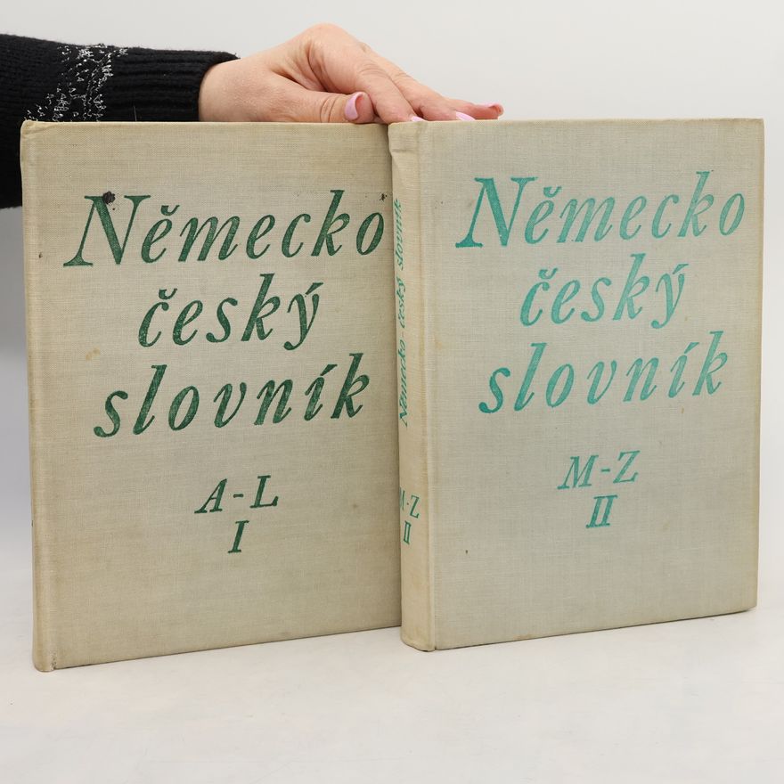 Hugo Siebenschein Německo - český slovník I. a II. díl