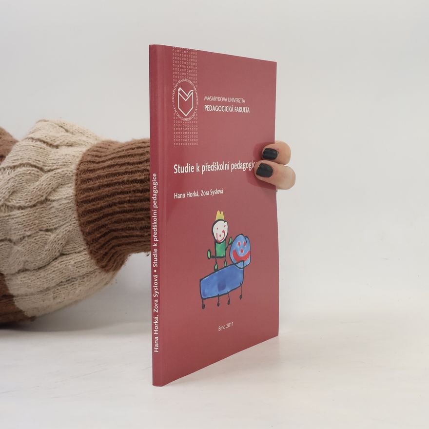 Zora Syslová Studie k předškolní pedagogice