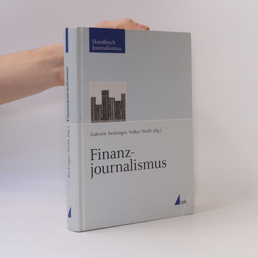 Gabriele Reckinger Handbuch Journalismus: Finanzjournalismus