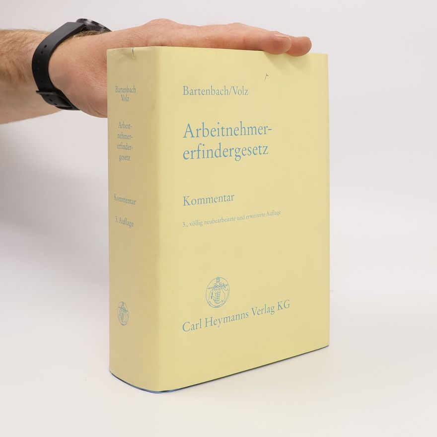 Franz-Eugen Volz Arbeitnehmererfindergesetz