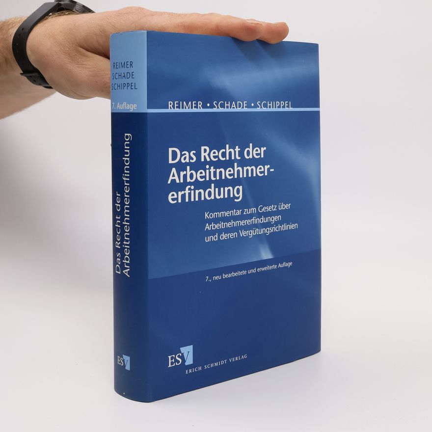Reimer Das Recht der Arbeitnehmererfindung