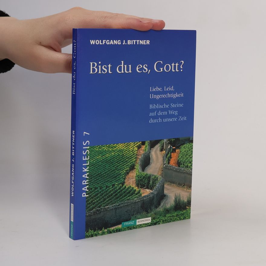 Wolfgang J. Bittner Bist du es, Gott?: Liebe, Leid, Ungerechtigkeit. Biblische Steine auf dem Weg durch unsere Zeit