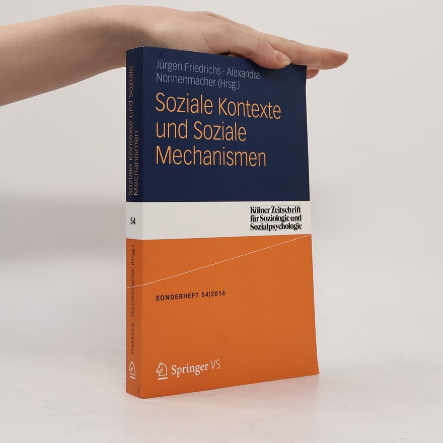 Alexandra Nonnenmacher Soziale Kontexte und Soziale Mechanismen