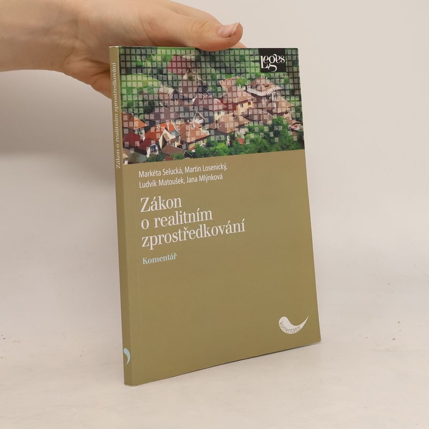 Markéta Selucká Zákon o realitním zprostředkování