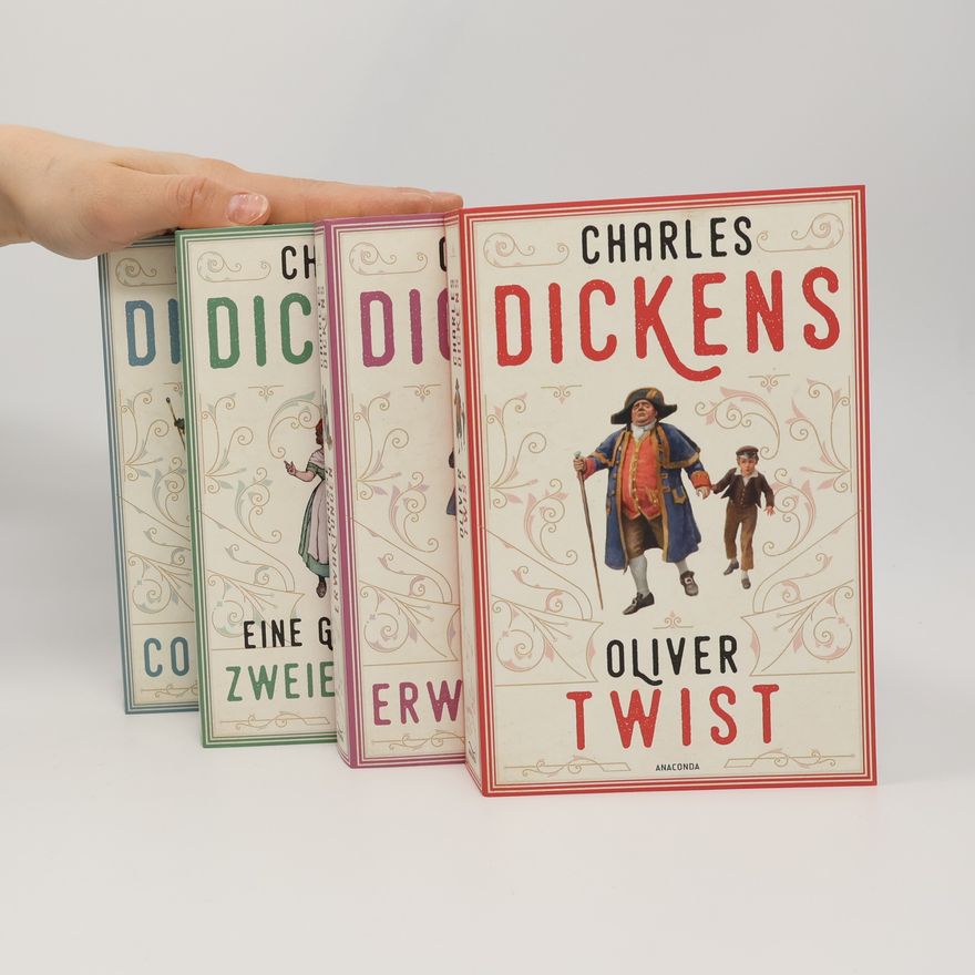Charles Dickens Dickens, Charles: Die großen Romane (4 Bände im Schuber: Oliver Twist; David Copperfield; Eine Geschichte zweier Städte; Große E