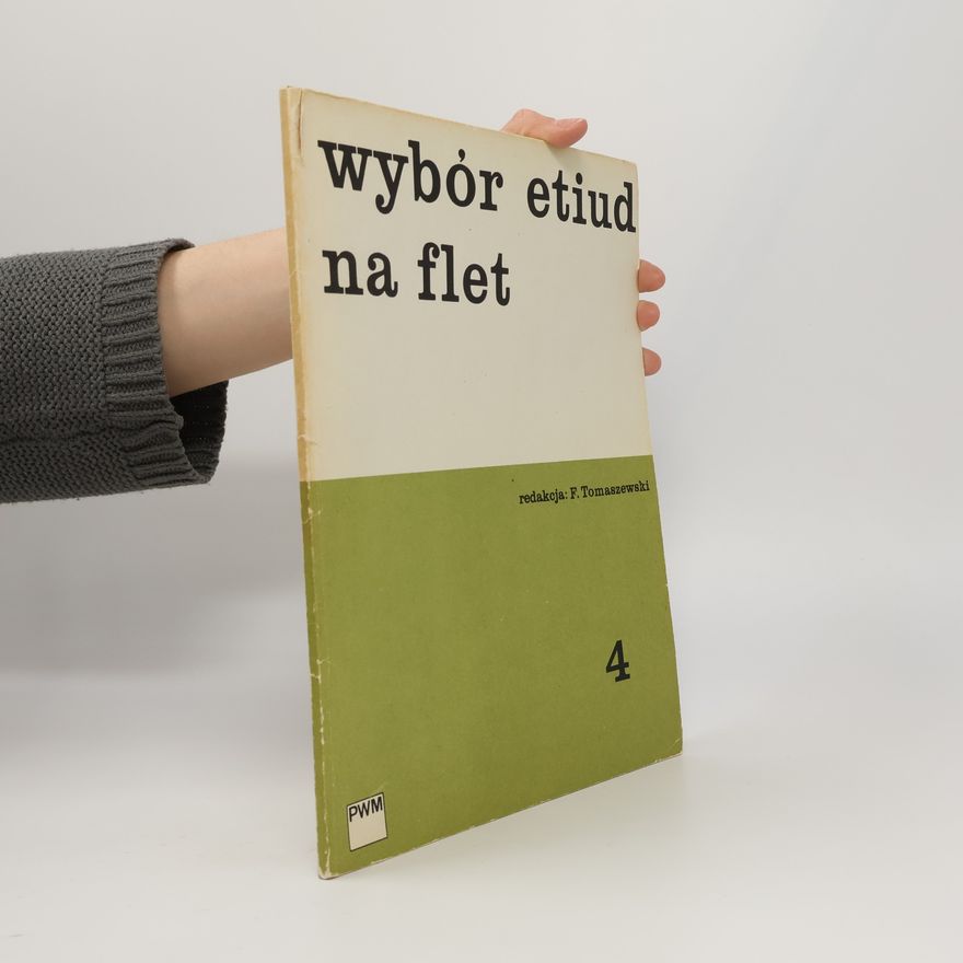 Feliks Tomaszewski Wybór etiud na flet 4
