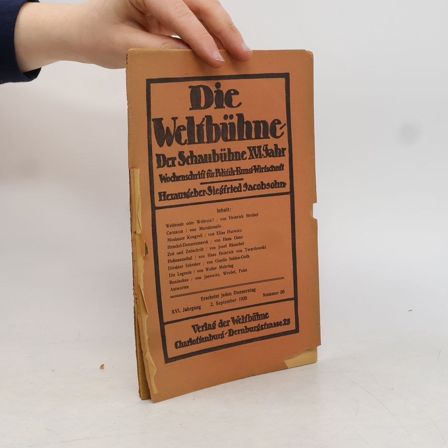 Kolektiv autorů Die Welibühne