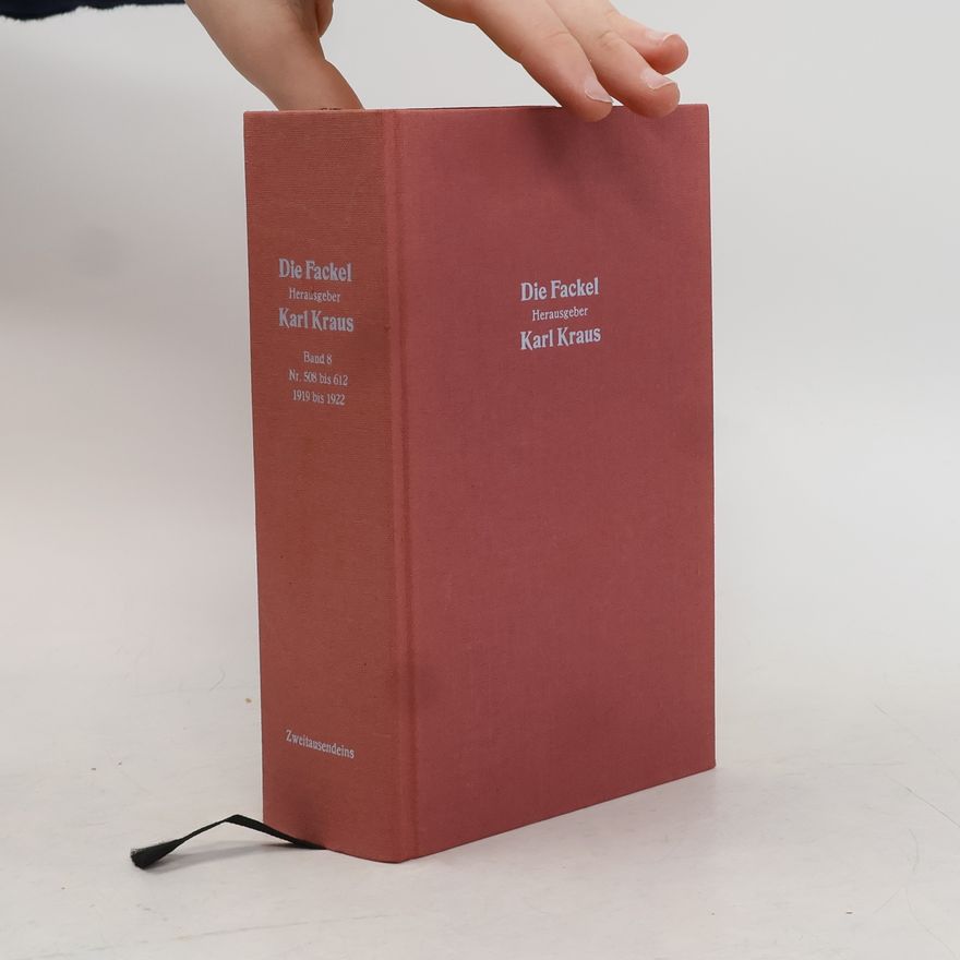 Karl Kraus Die Fackel 8