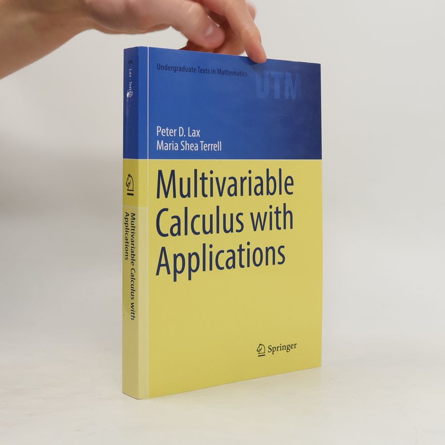 Maria Shea Terrell Undergraduate Texts in Mathematics: Multivariable Calculus with Applications
