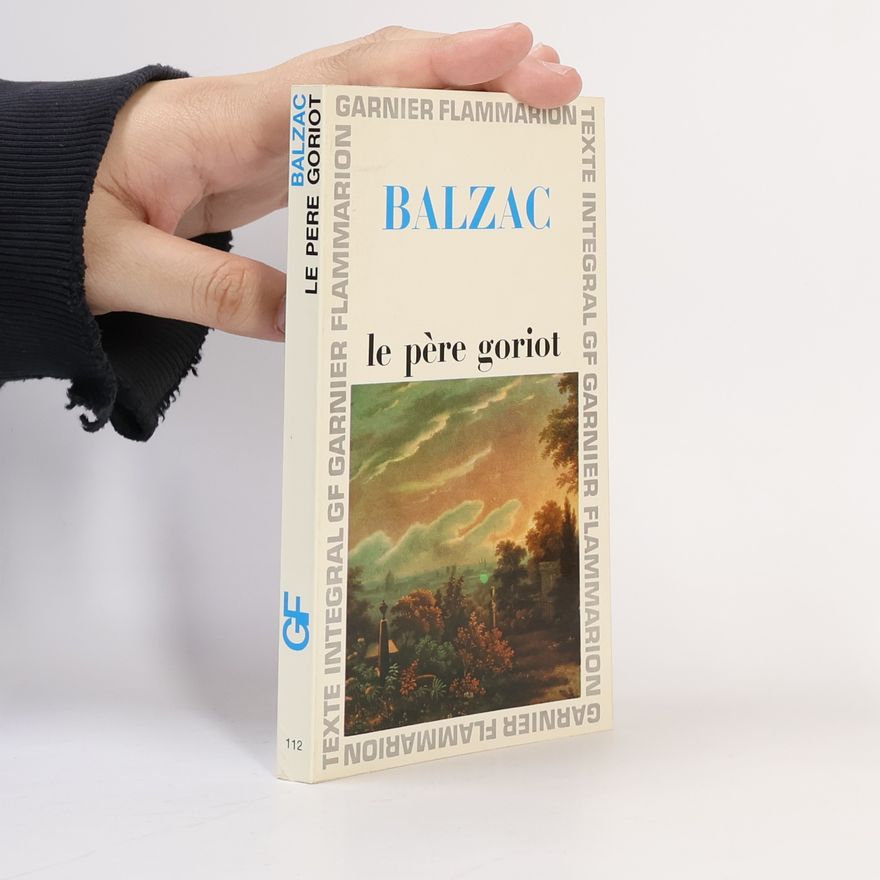 Honoré de Balzac Le Père Goriot