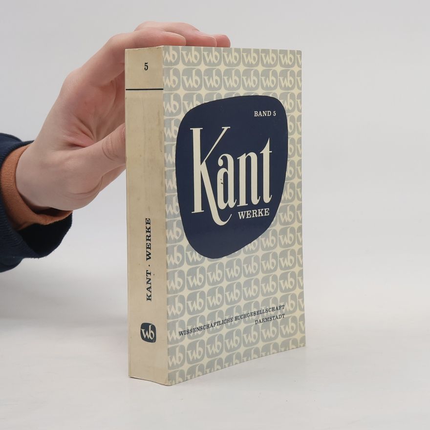 Immanuel Kant Kant Werke 5