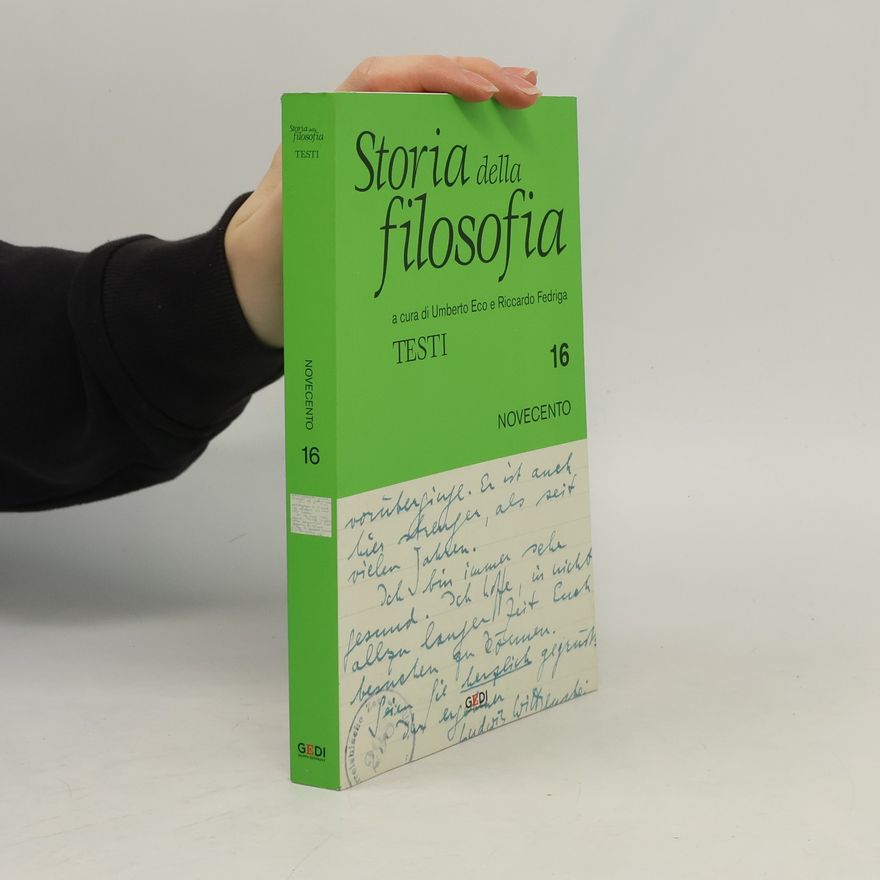 Riccardo Fedriga Storia della filosofia 16