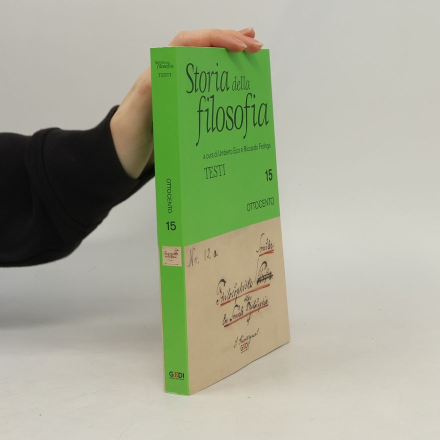 Various authors Storia della filosofia 15