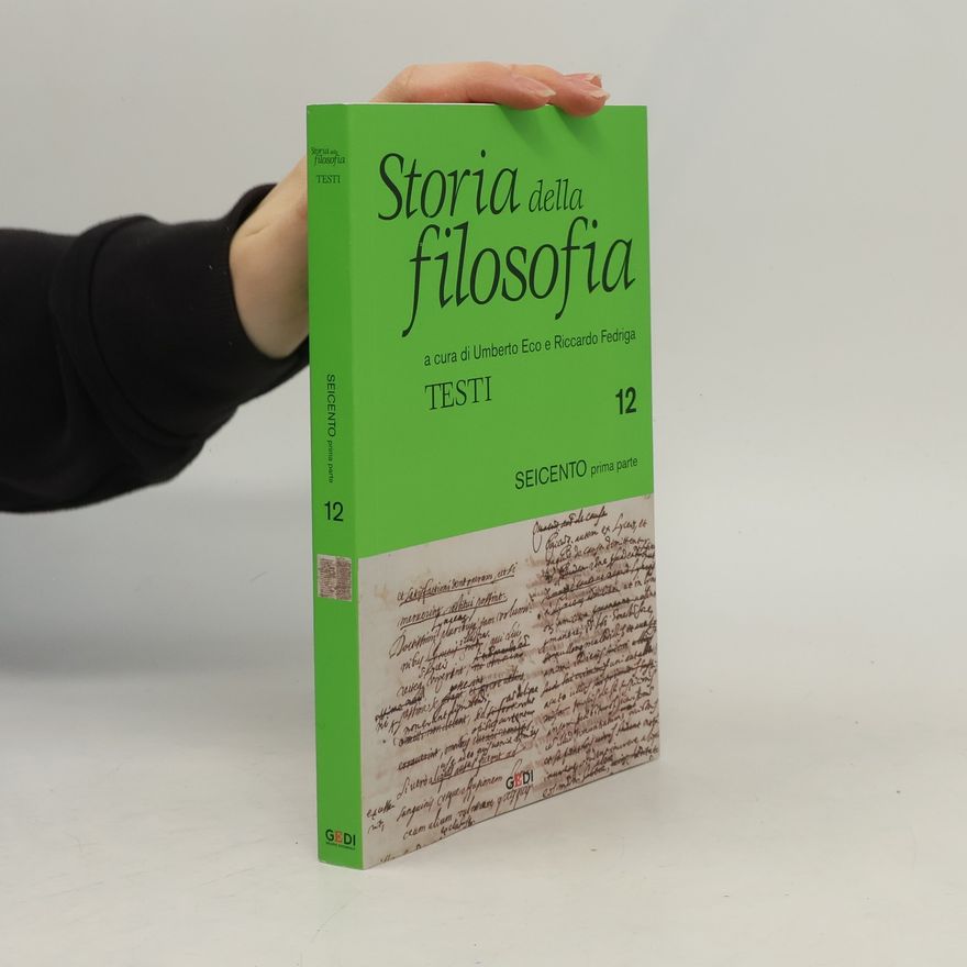 Various authors Storia della filosofia 12