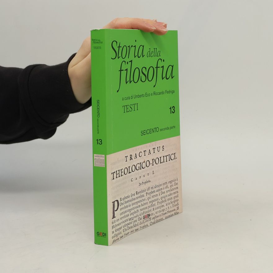 Riccardo Fedriga Storia della filosofia 13