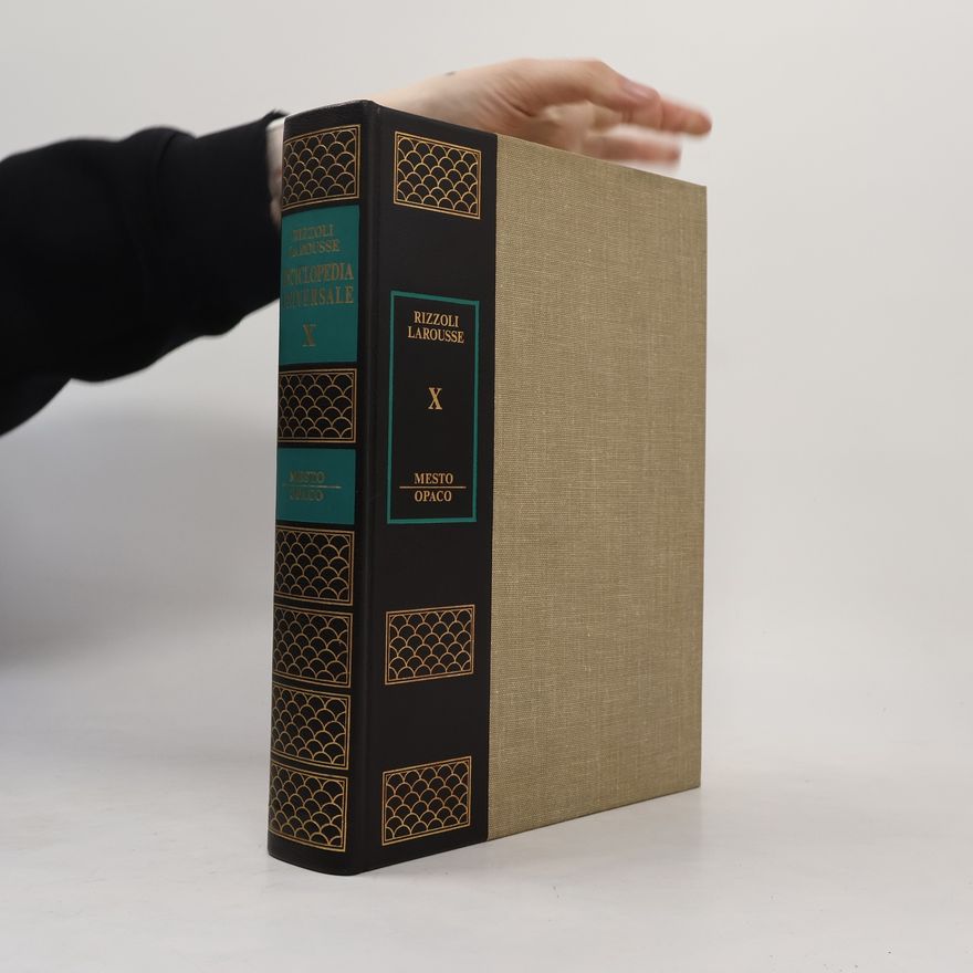 Collectif d'auteurs Rizzoli, Larousse. Enciclopedia universale X. Mesto/Opaco