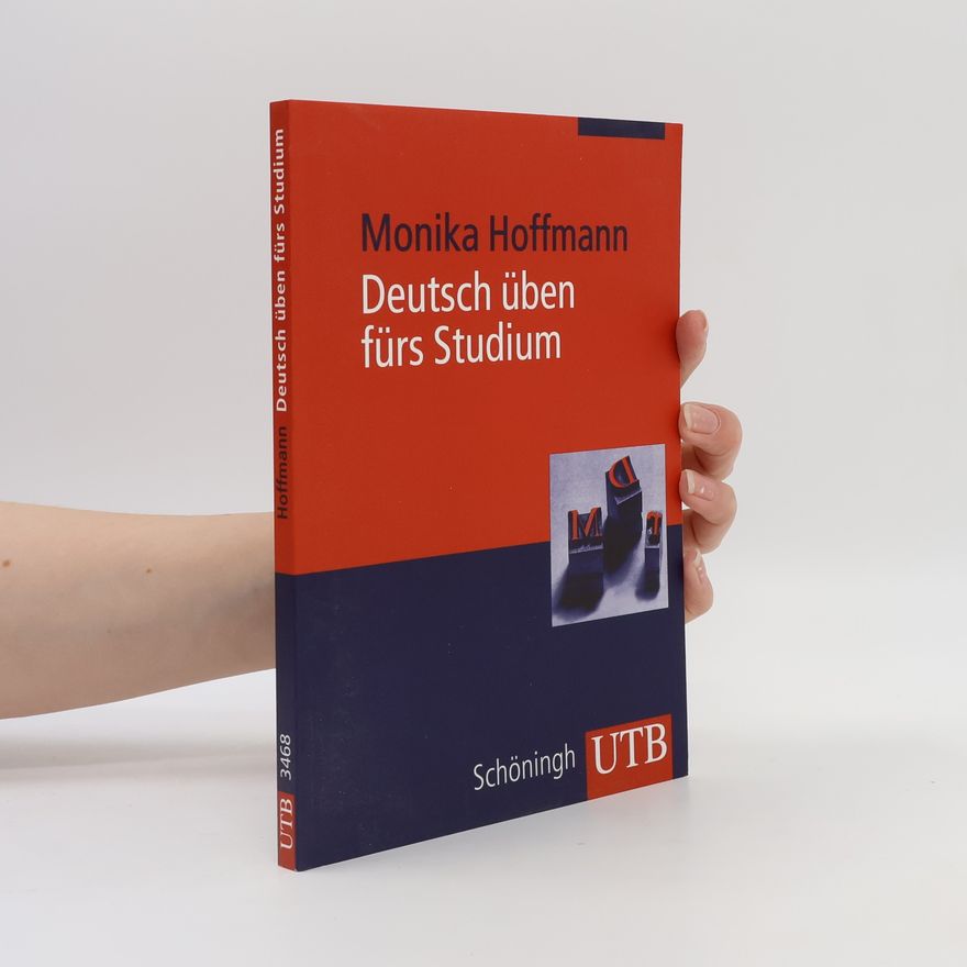 Monika Hoffmann Deutsch üben fürs Studium