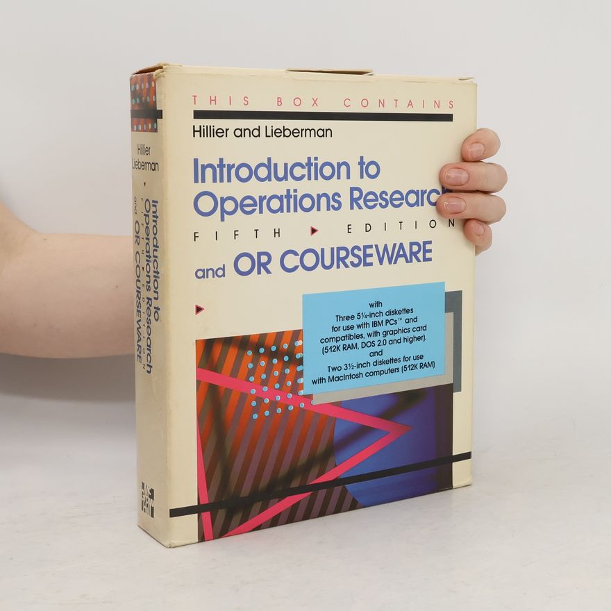 Gerald J. Lieberman Introduction to Operations Research