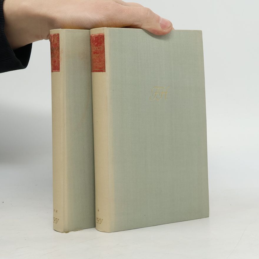 Christian Friedrich Hebbel Hebbel Werke 1-2