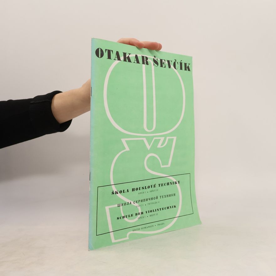 Otakr Ševčík Škola houslové techniky opus 1, sešit 11
