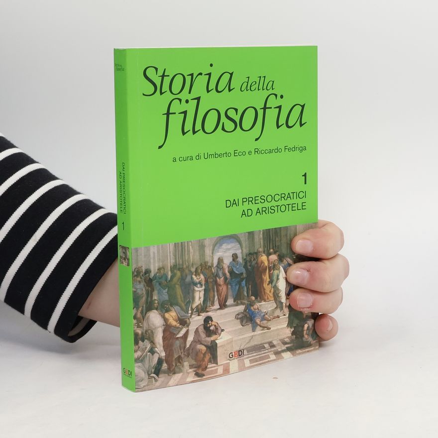 Riccardo Fedriga Storia della filosofia 1