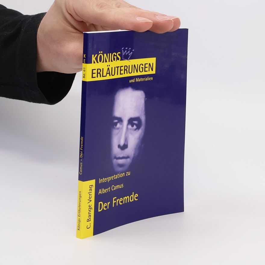 Reiner Poppe Erläuterungen zu Albert Camus, Der Fremde