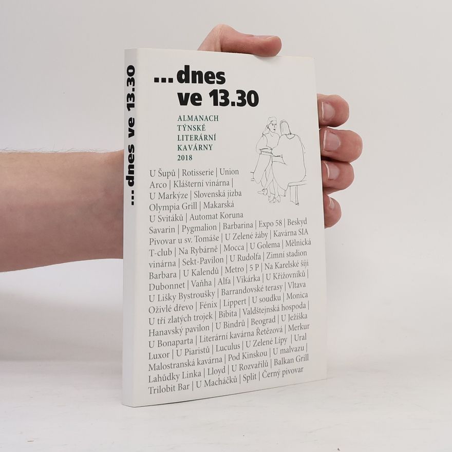 Michal Šanda ...dnes ve 13.30. Almanach Týnské literární kavárny 2018