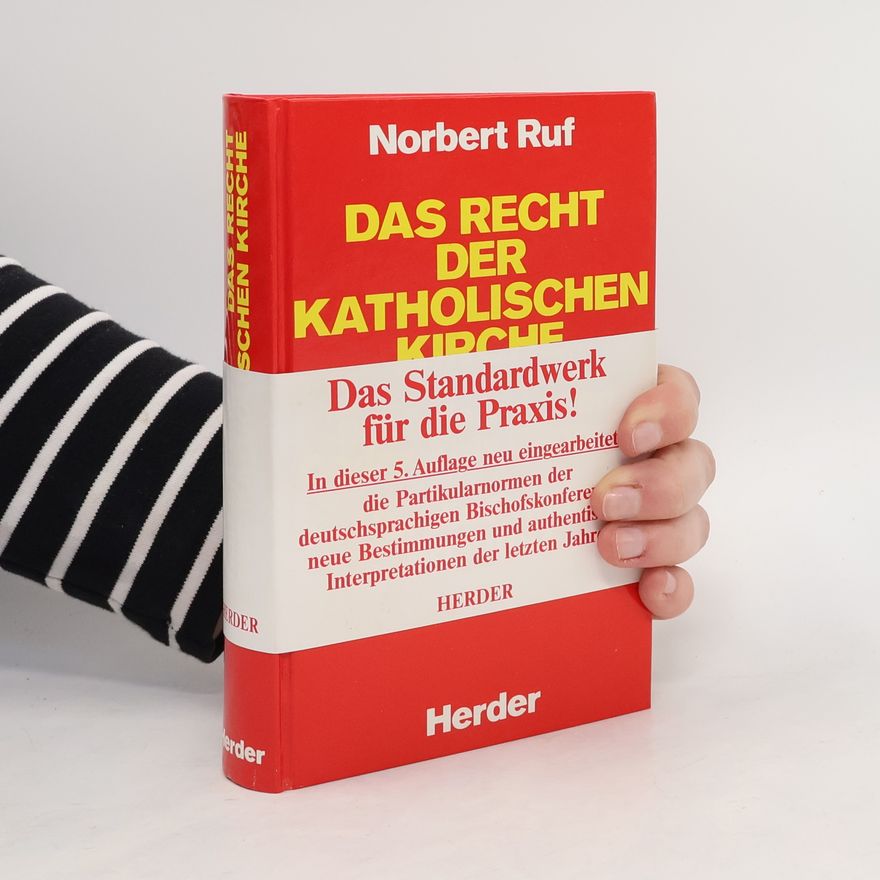 Norbert Ruf Das Recht der katholischen Kirche nach dem neuen Codex iuris canonici