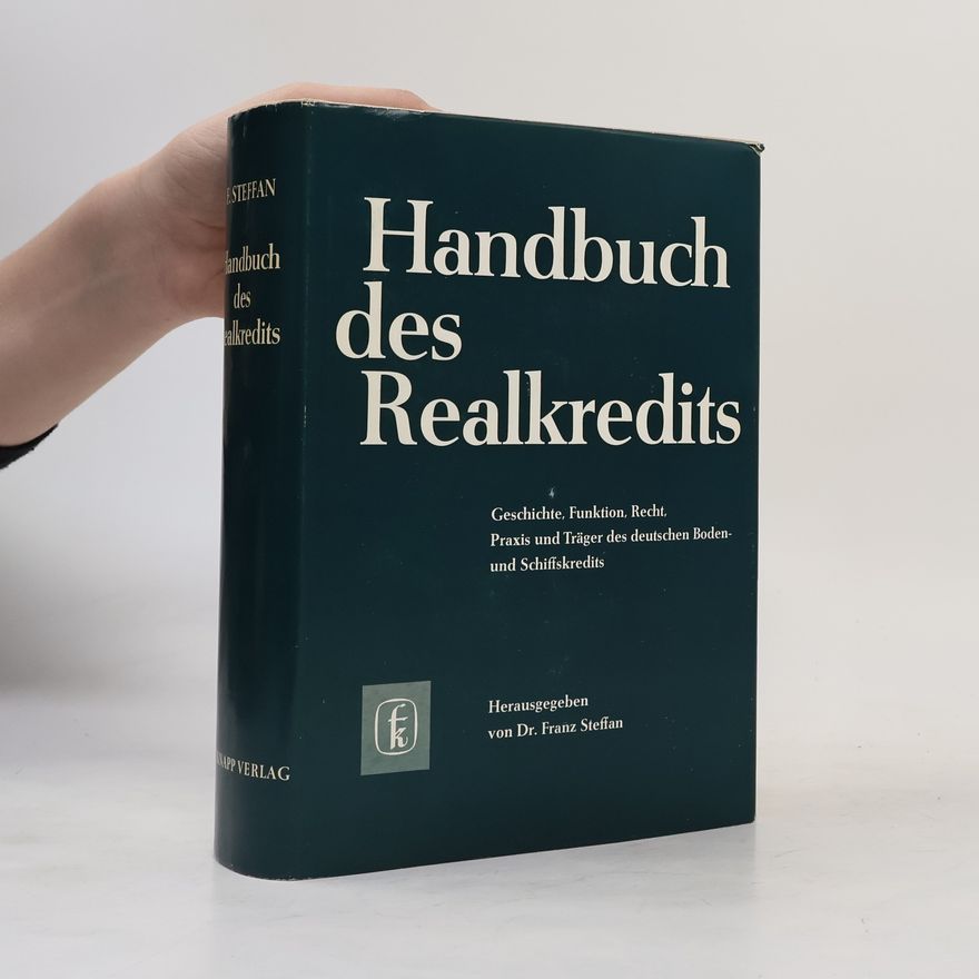 Franz Steffan Handbuch des Realkredits
