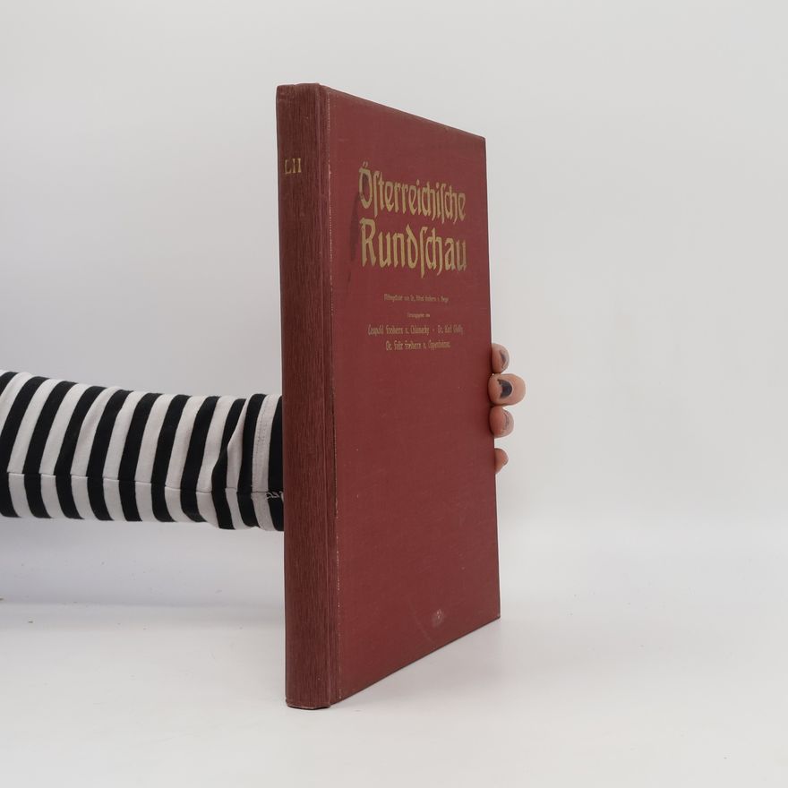 Collectif d'auteurs Österreichische Rundschau LII.