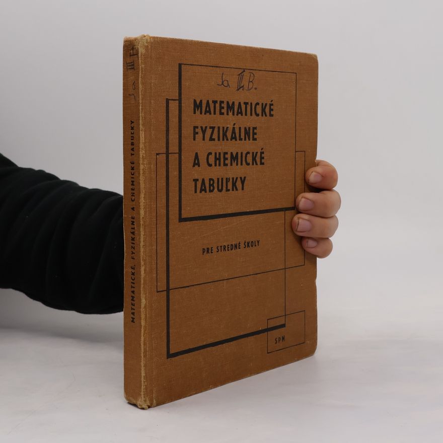 Collectif d'auteurs Matematické fyzikálne a chemické tabuľky