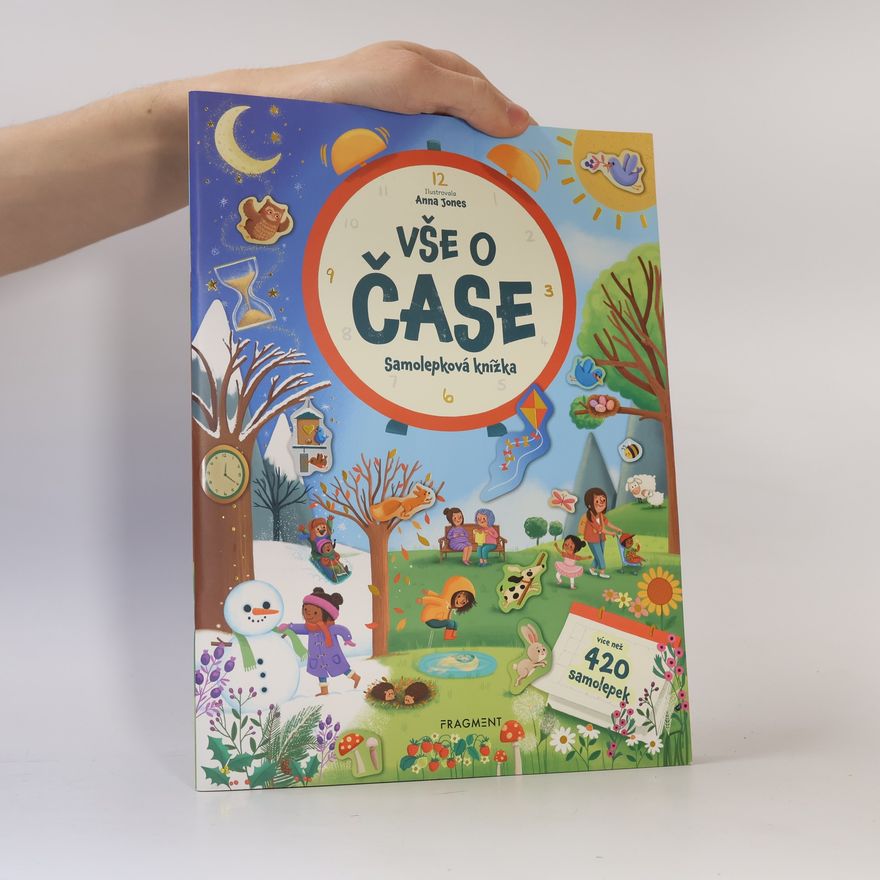 Anna Jones Vše o čase: samolepková knížka