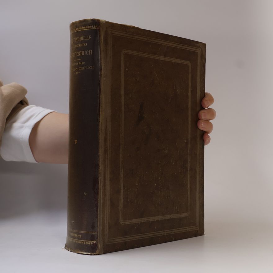Giuseppe Rigutini Nuovo dizionario Italiano-Tedesco e Tedesco-Italiano