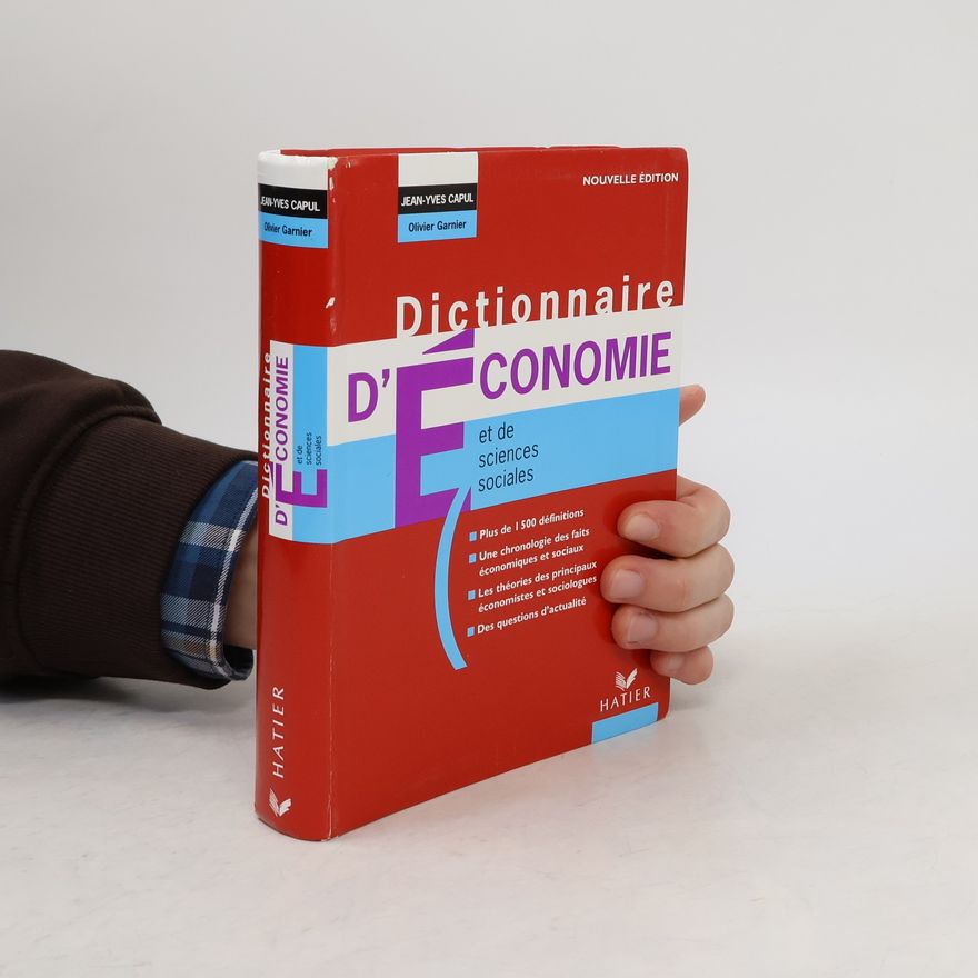 Olivier Garnier Dictionnaire d'économie et de sciences sociales