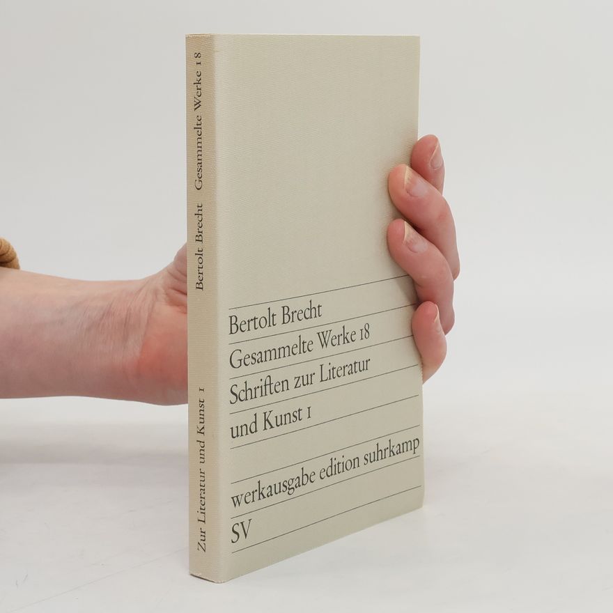 Bertolt Brecht Gesammelte Werke 18