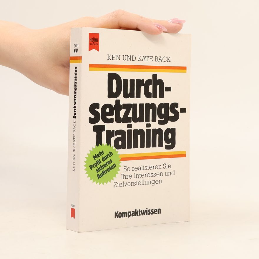 Ken Back Durchsetzungstraining