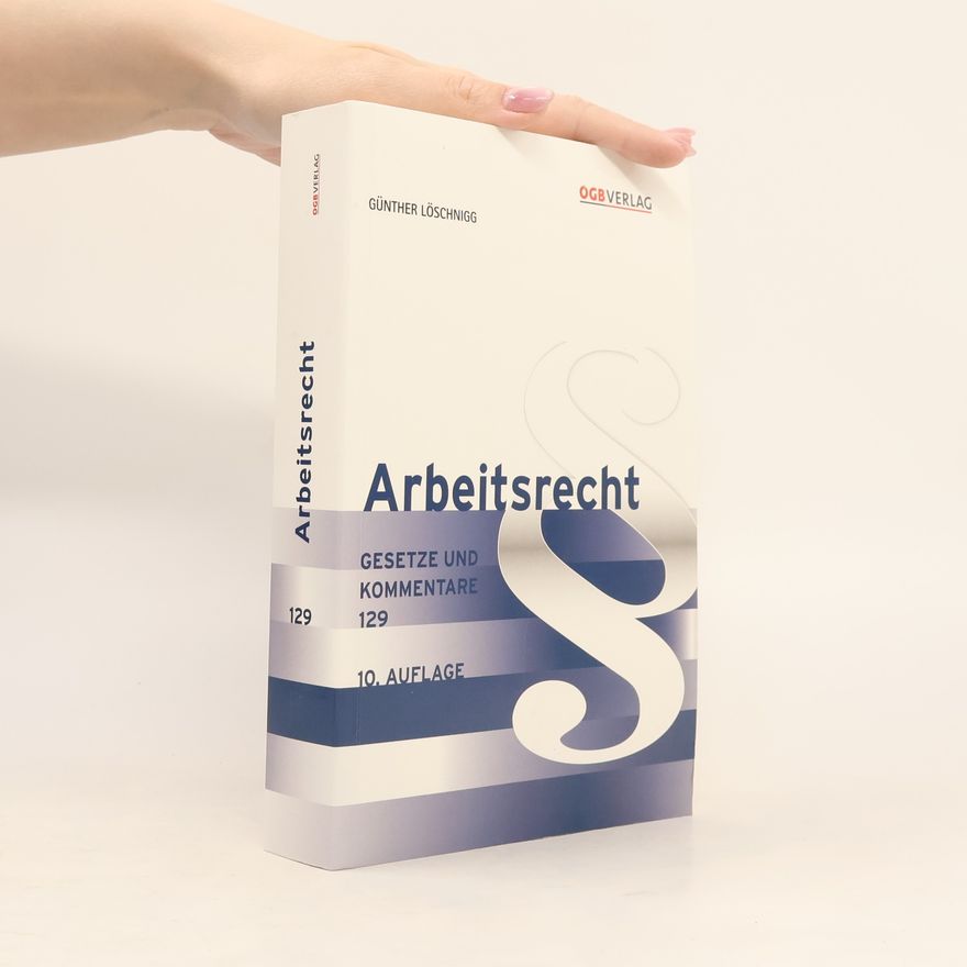 Guenther Löschnigg Arbeitsrecht