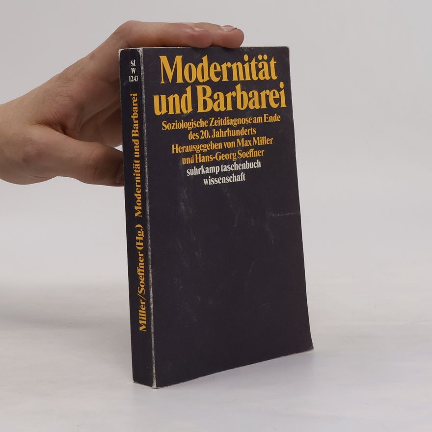 Hans-Georg Soeffner Suhrkamp Taschenbuch Wissenschaft: Modernität und Barbarei