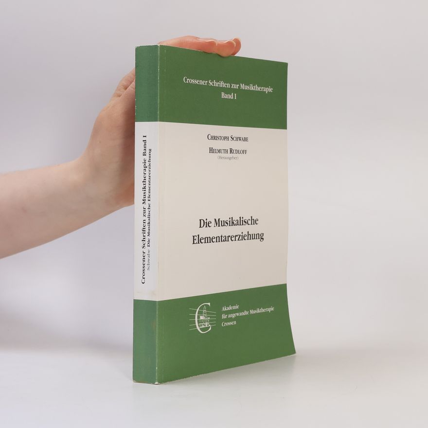 Helmuth Rudloff Die Musikalische Elementarerziehung
